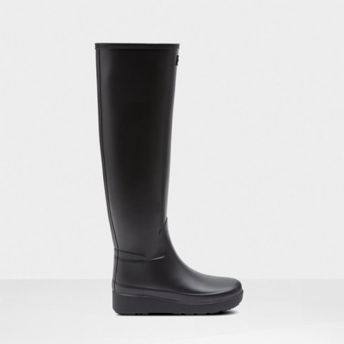 Hunter Refined Slim Fit Knee-High Creeper Boots (F478E) Ireland
